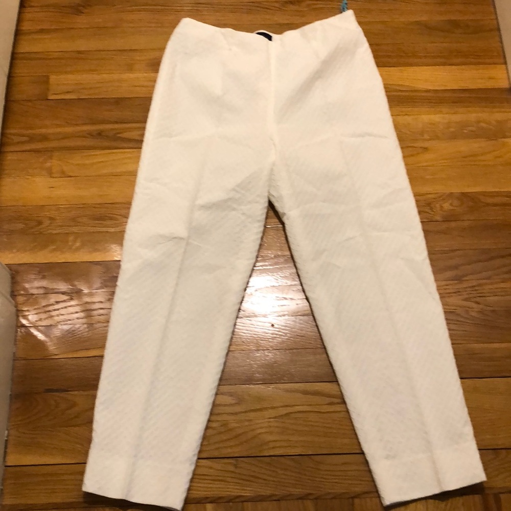 Piazza sempione size 46 white Audrey pant